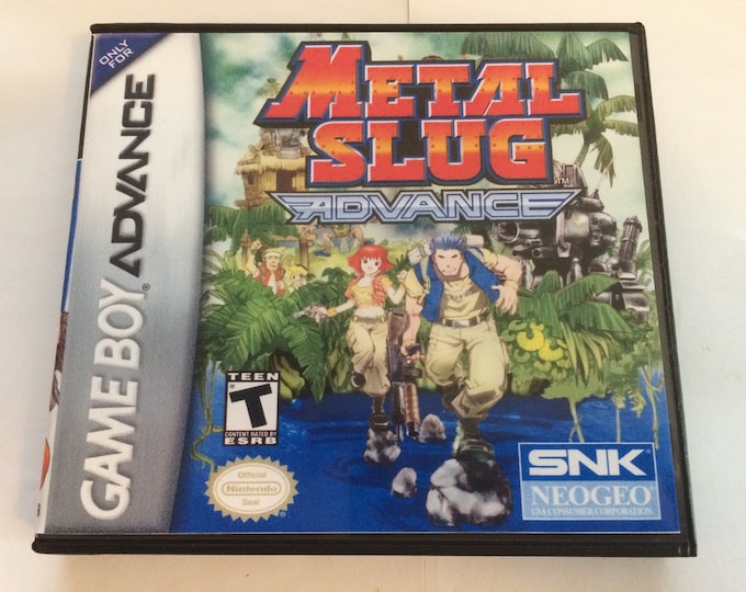 Lot Jeux Game Boy Advance – Metal Slug Advance, Baldur's Gate, Bomberman – Avec Boîtes