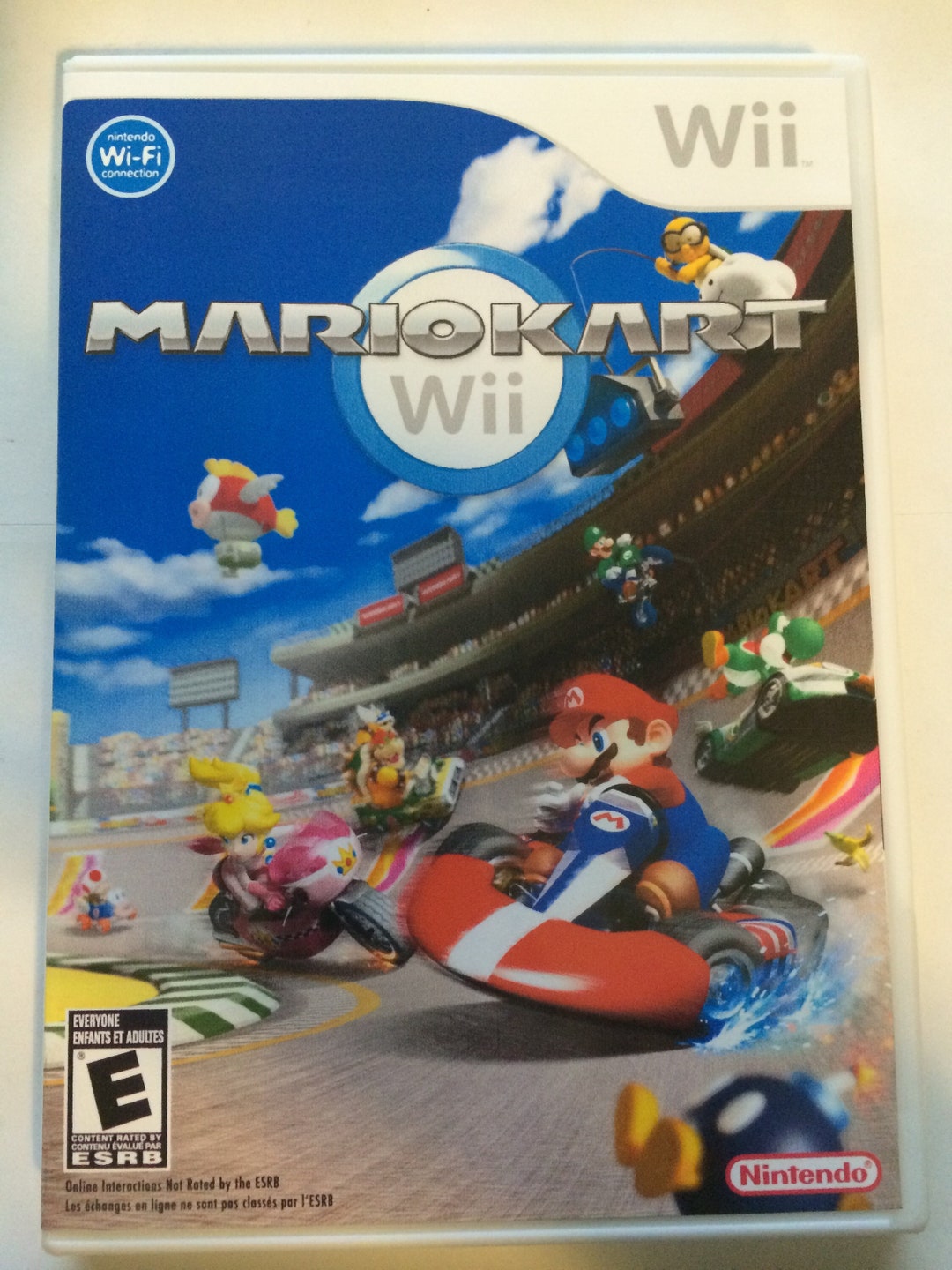 Mario Kart Nintendo Wii Replacement Case No Game Etsy