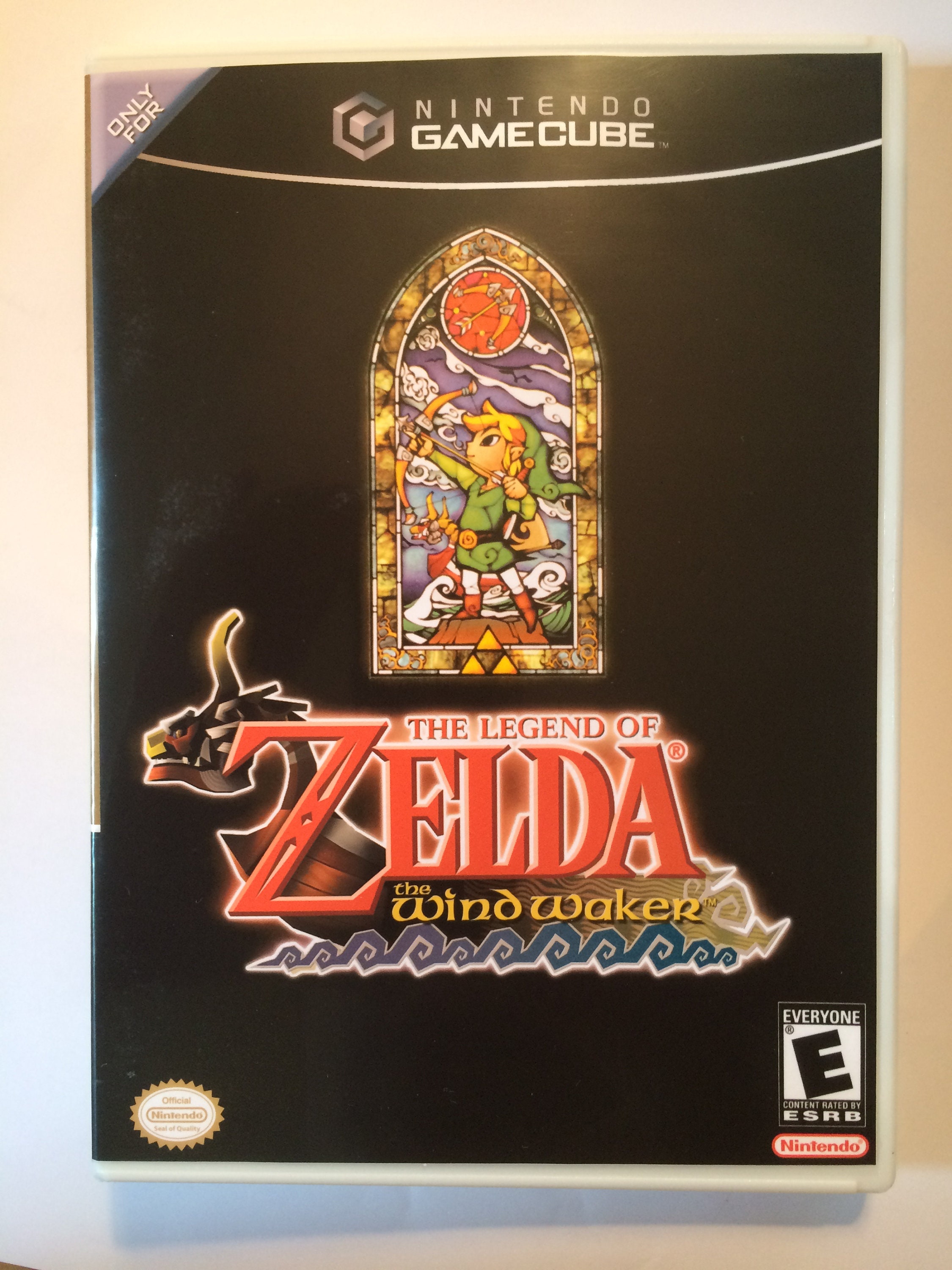 Legend of Zelda: the Wind Waker HD Cover Art Work Inlay Insert