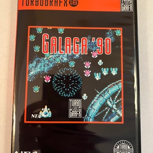 TurboGrafx-16 & PC Engine Game Case Spine Labels - Printable Stickers