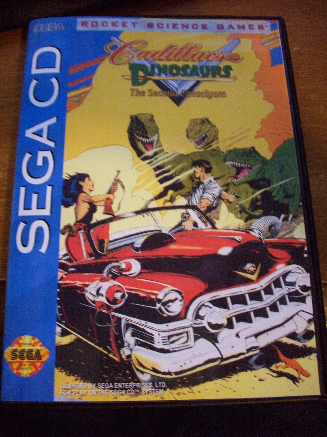 Cadillacs and Dinosaurs Sega CD Replacement Case No Game Etsy