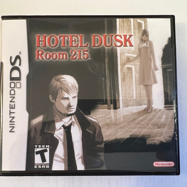 Hotel Dusk Room 215 - Nintendo DS - Replacement Case - No Game