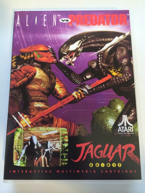 Aliens Vs Predator Atari Jaguar Replacement Case No Game - Etsy