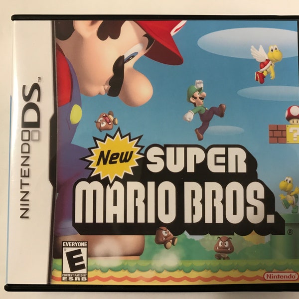 New Super Mario Brothers - Nintendo DS - Replacement Case - No Game