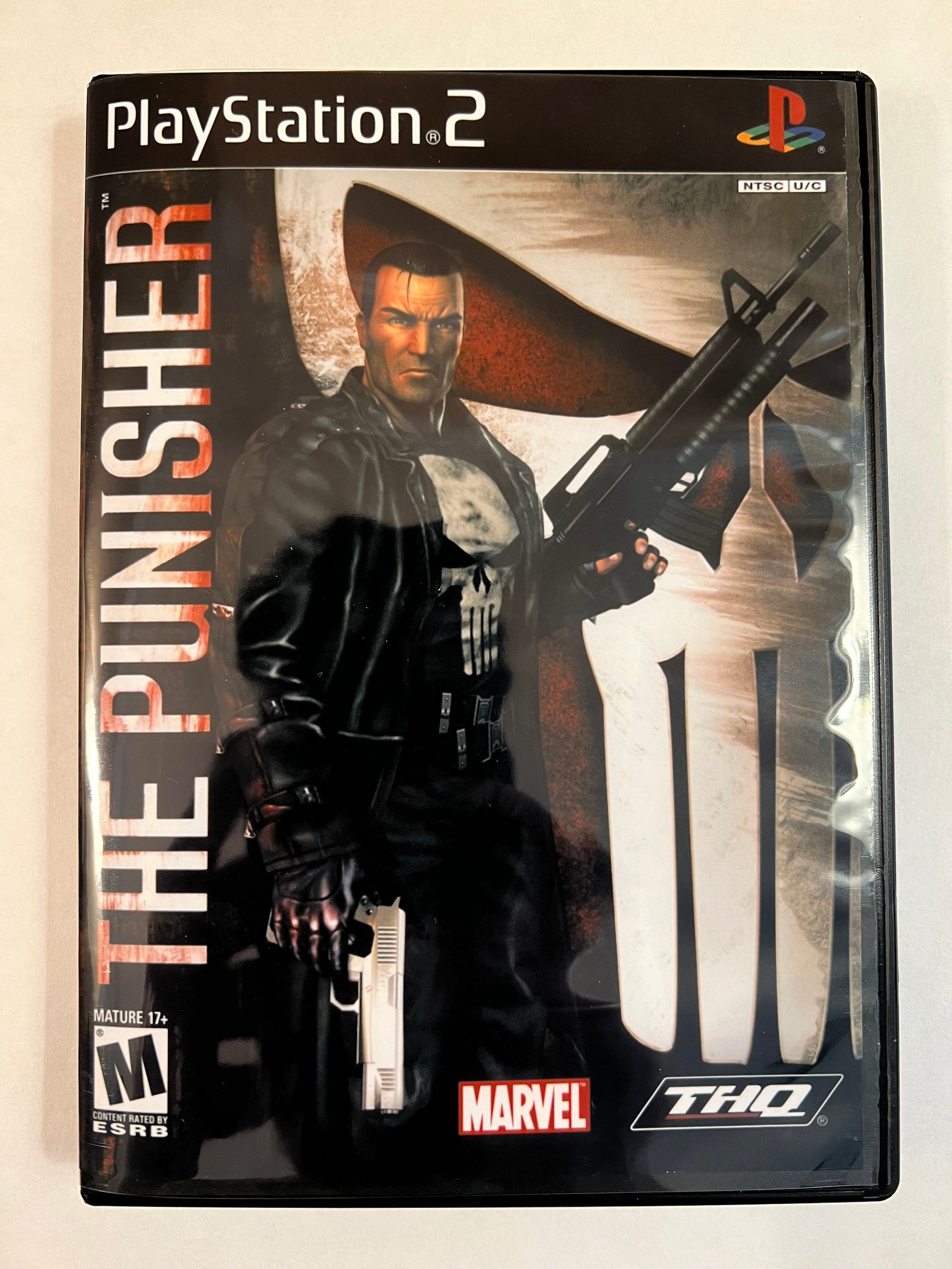 The Punisher Playstation 2 Replacement Case No Game 