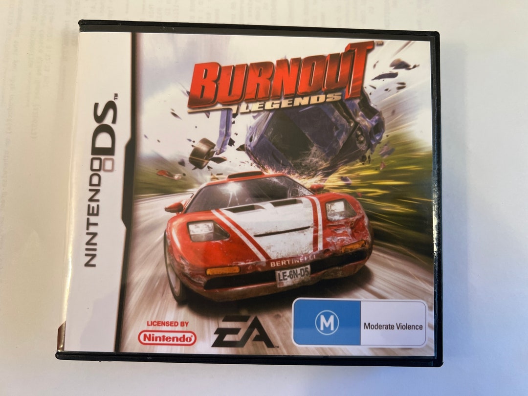 Burnout Legends Nintendo DS Replacement Case No Game Etsy