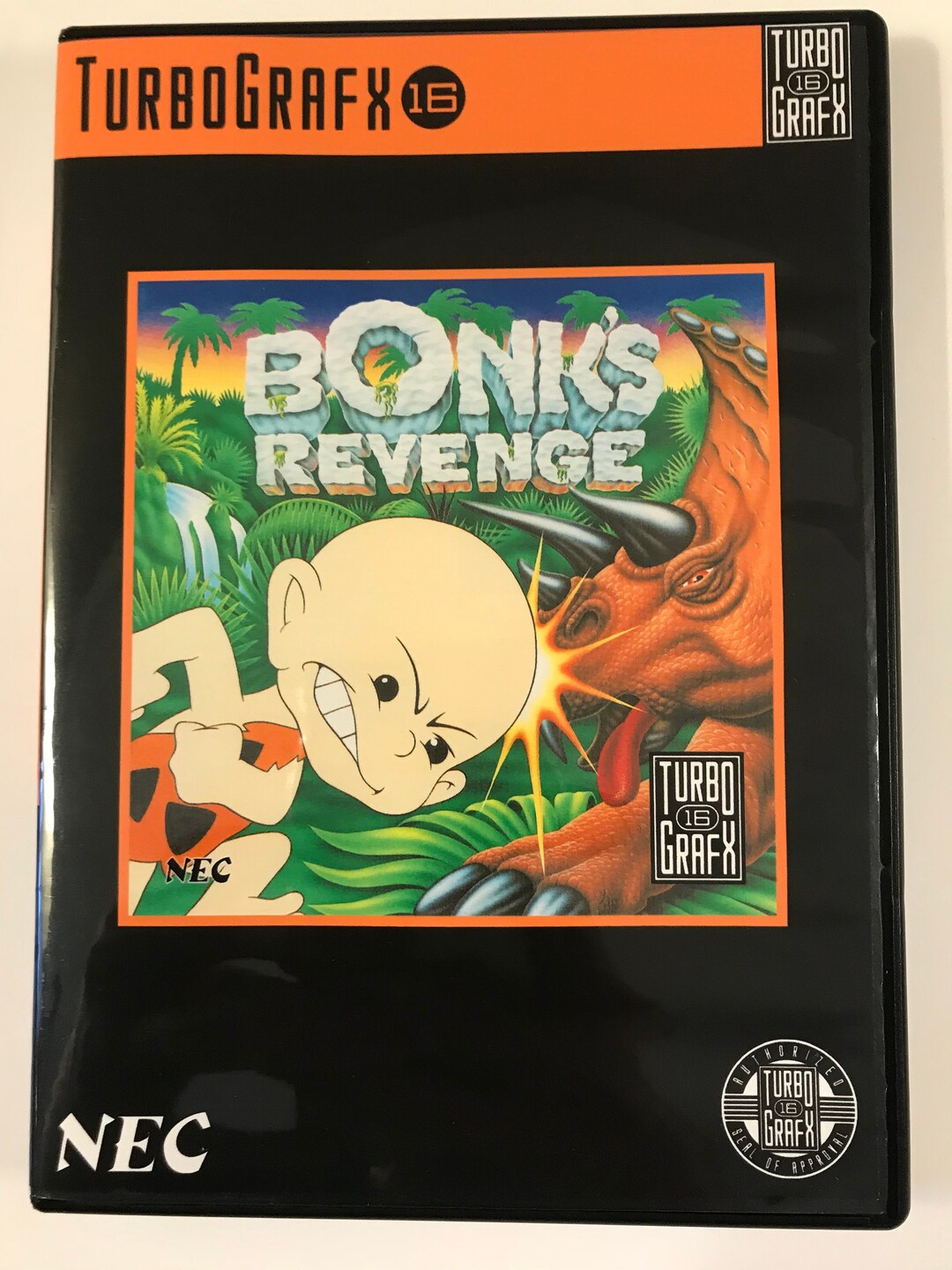 Bonk's Revenge - Turbo Grafx 16 - Replacement Case - No Game - Etsy