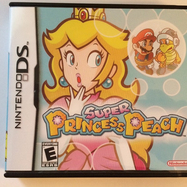 Super Princess Peach - Nintendo DS - Replacement Case -  No Game