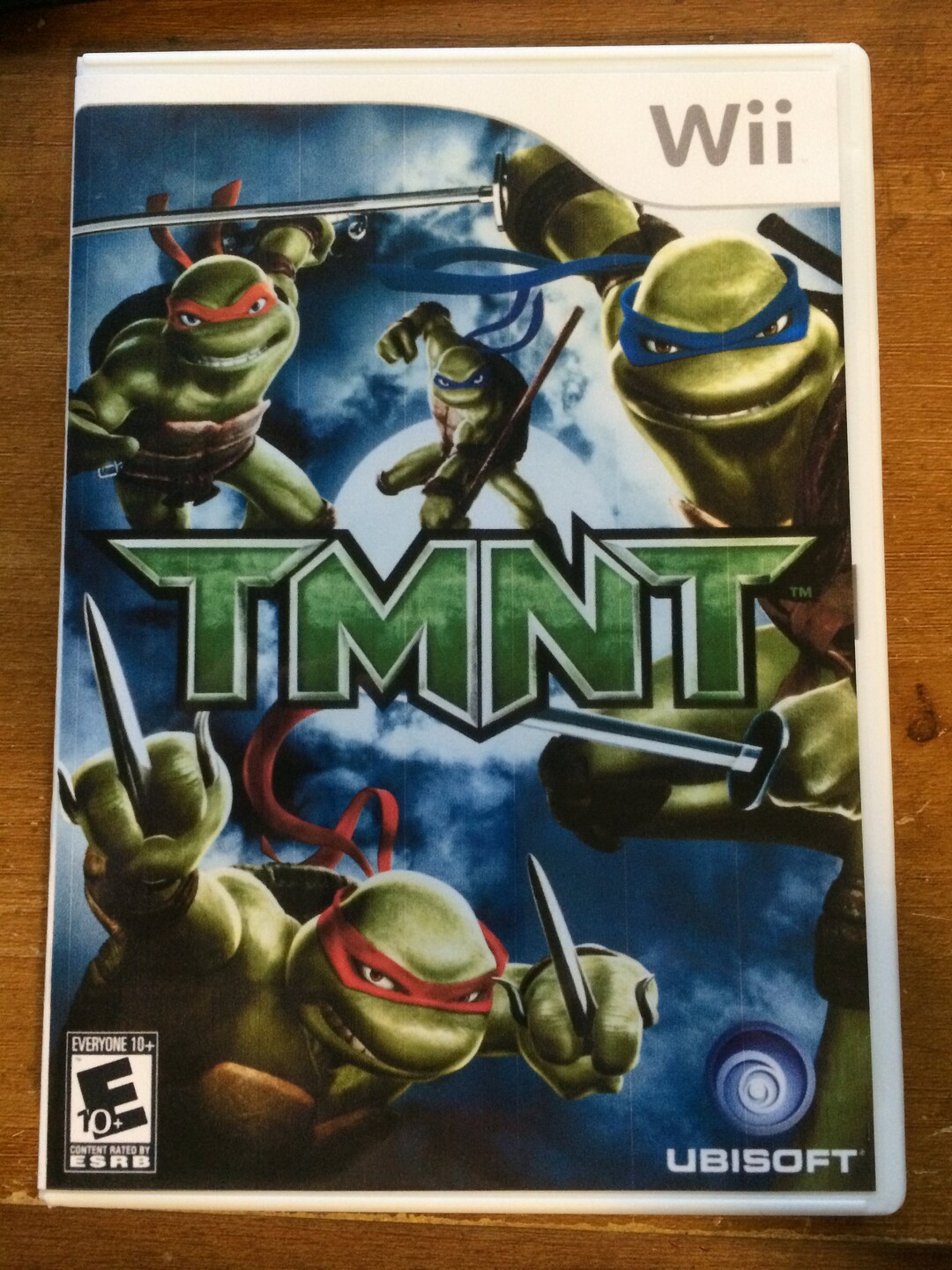 TMNT Nintendo Wii Replacement Case No Game Etsy