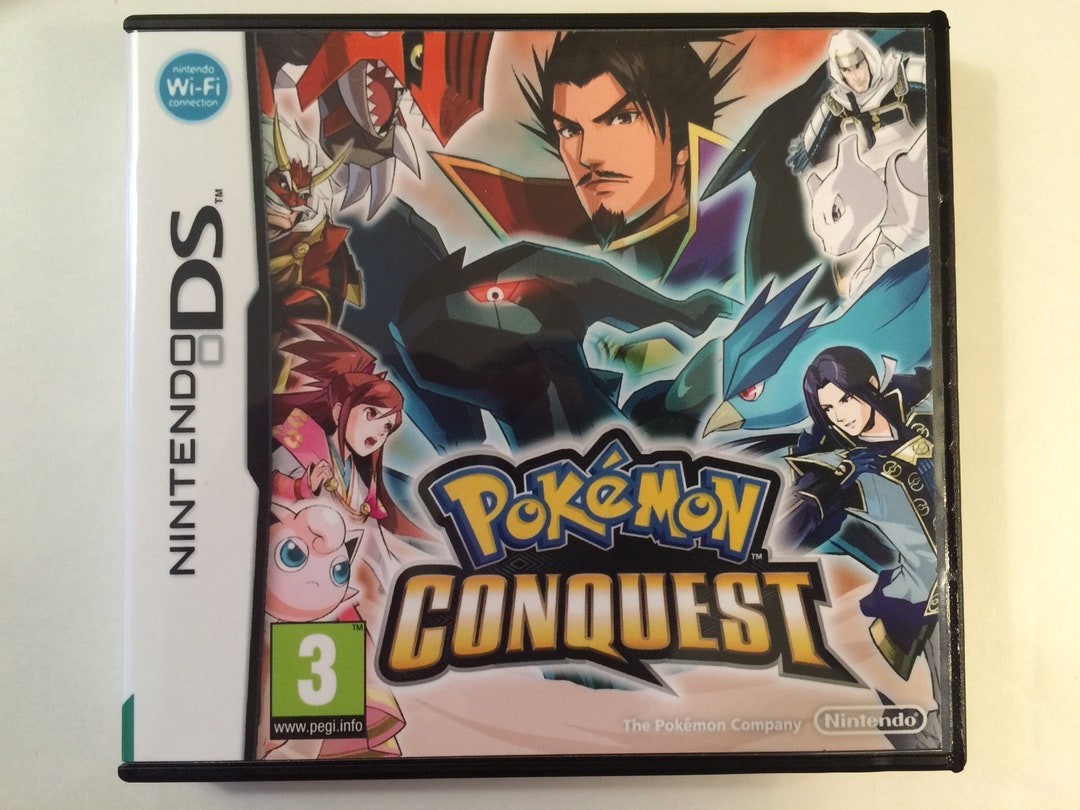 Pokemon conquest ds neuf sous blister - Jeux vidéo