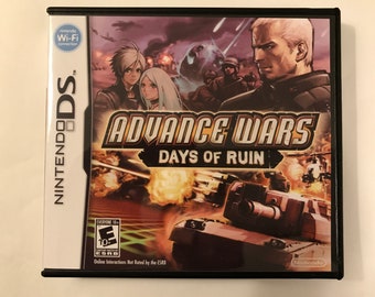 Advance Wars Days of Ruin - Nintendo DS - Replacement Case - No Game
