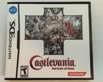 Castlevania Portrait of Ruin - Nintendo DS - Replacement Case - No game