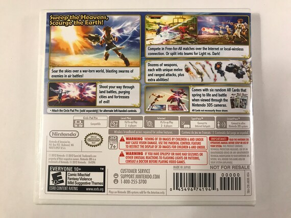 Kid Icarus: Uprising - Nintendo 3DS, Nintendo 3DS