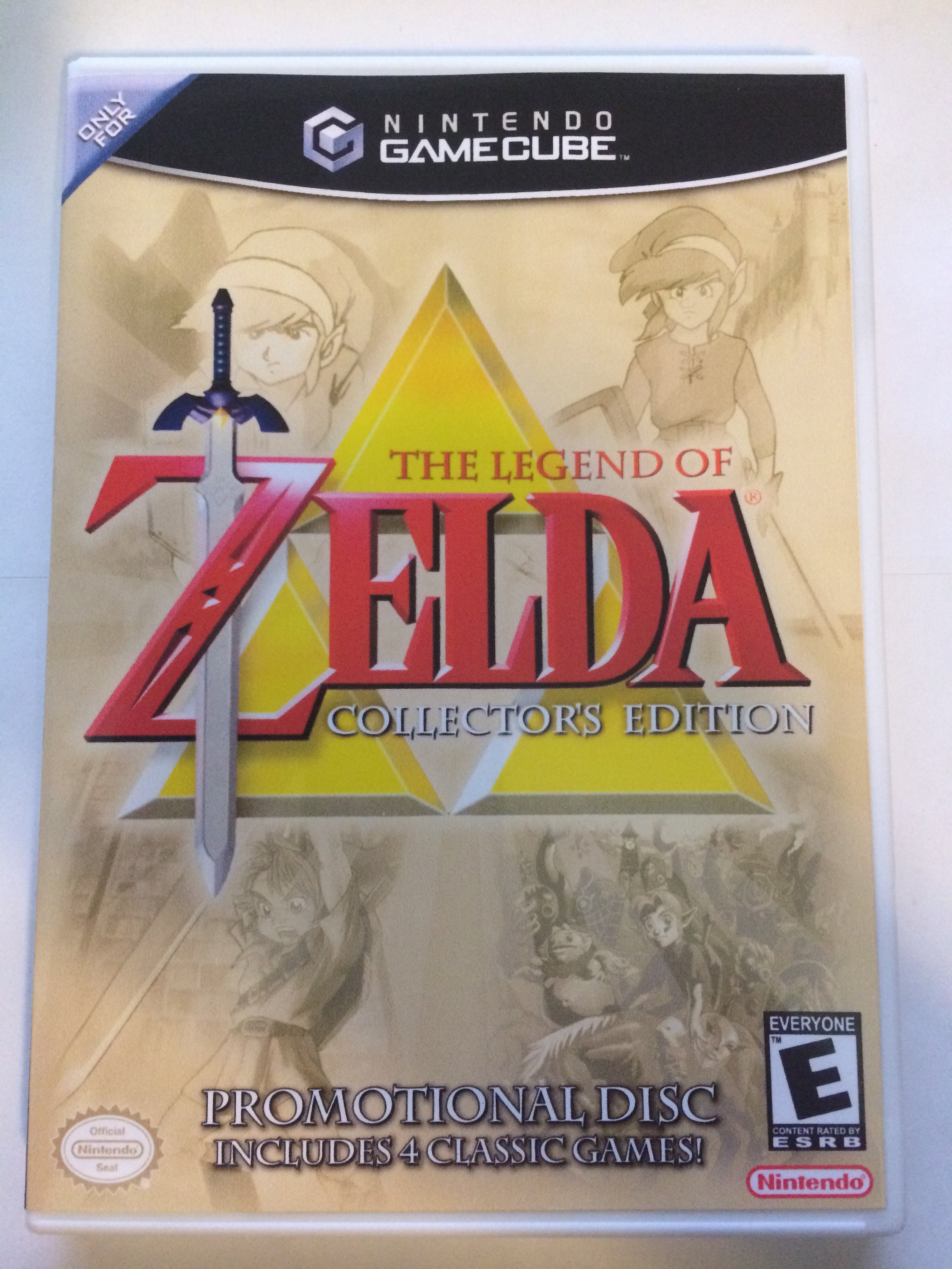 Gamecube The Legend Of Zelda Collection Promotional Disc Zelda