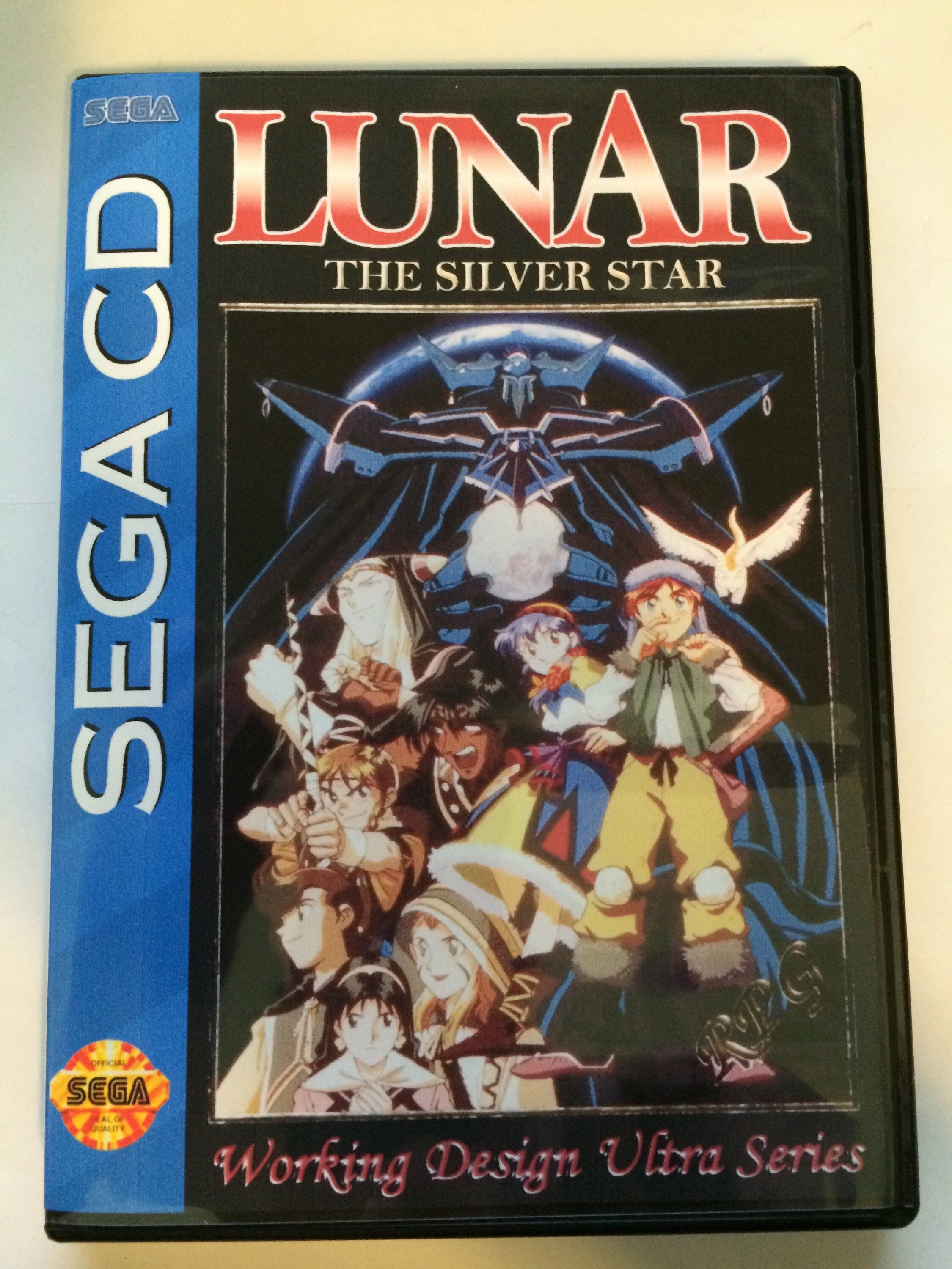 B2】LUNAR THE SILVER STAR メガCD ポスター
