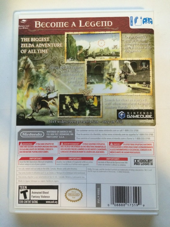 The Legend of Zelda: Twilight Princess - Nintendo Wii