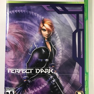 Perfect Dark Zero Xbox 360 Replacement Case No Game