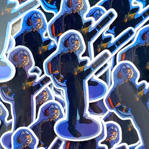 Phoebe Bridgers sticker-holografisch