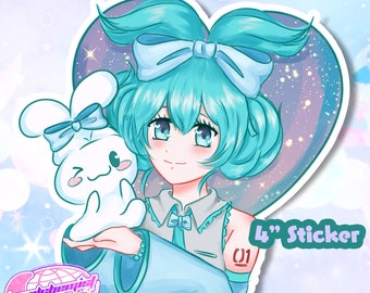 Miku Roll Sticker