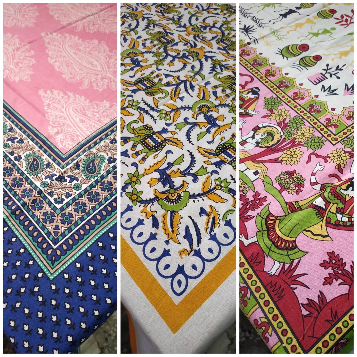 Table Cloth Offer 2 1 Buy 2 and get 1 free Cotton Printed Etsy