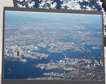 Sydney Harbour Jigsaw Puzzle: 1000 Piece Aerial View