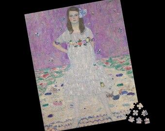 Klimt Mada Primavesi Jigsaw Puzzle: Fine Art Gift for Collectors