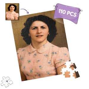 Personalized Photo Jigsaw Puzzle: Custom Family Keepsake, 110 Pieces