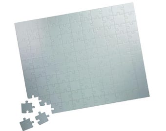 Puzzle vierge à peindre soi-même, créez votre propre puzzle, surface effet verre