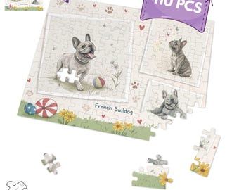 Custom Pet Photo Jigsaw Puzzle: Scrapbook Collage in Gift Tin