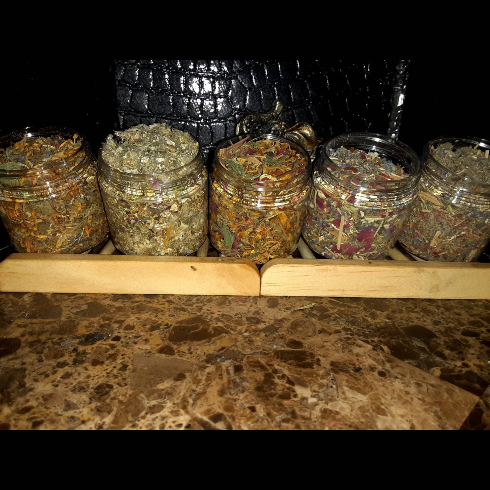 All 9 Flavors Loose Leaf Herbal Blend Kit Natural Loose Etsy