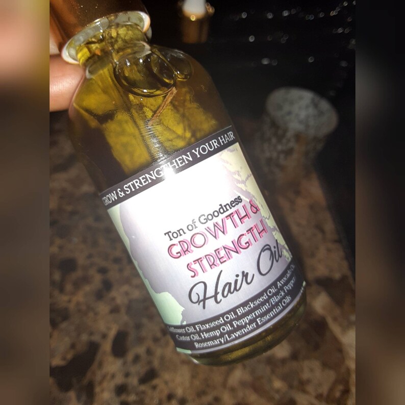 Bald Spot Oil Edge Hair Oil Prevent Balding Growth Etsy