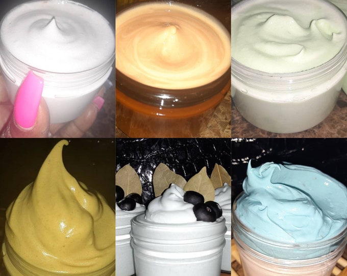 Whipped Body Butter Samples | Private Label Body Butter Samples | Wholesale Body Butter Samples | Body Moisturizer | Body Creams