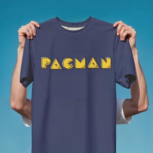 Arcade Game T-Shirt Font PNG Cricut Layered Bundle T-shirt, Hat, Pirintable Game Font