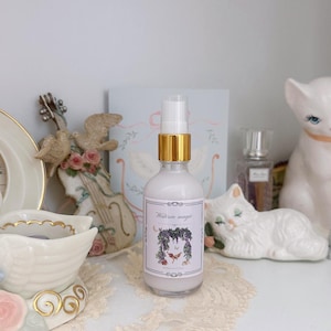 Wisteria magic milk body and hair perfume, wisteria perfume, floral perfume, wisteria scent, wisteria vanilla bean perfume, vanilla perfume