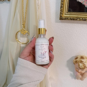 vanilla marshmallow milk hair and body perfume, gourmand body mist, sweet perfume, sweet fragrances, vanilla fragrance