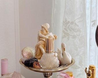 Aphrodite and Ares Devotional Perfume, Rose Chamomile Scent, Vegan