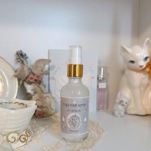 Yoga mat spray, yoga spray, yoga mat cleaner