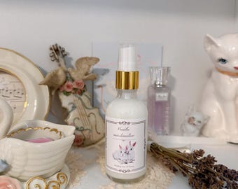 Vanilla Marshmallow Body Mist, Gourmand Perfume, Vegan