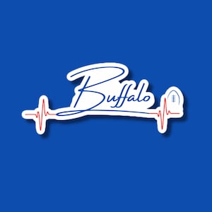 Sticker football Buffalo