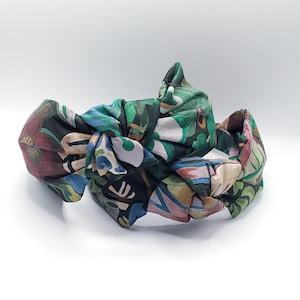 New Liberty Headband,Knot top Hairband, Tana Lawn, Wide hairband ,Turban headband,Alice band,Flexible and Comfortable,Gift