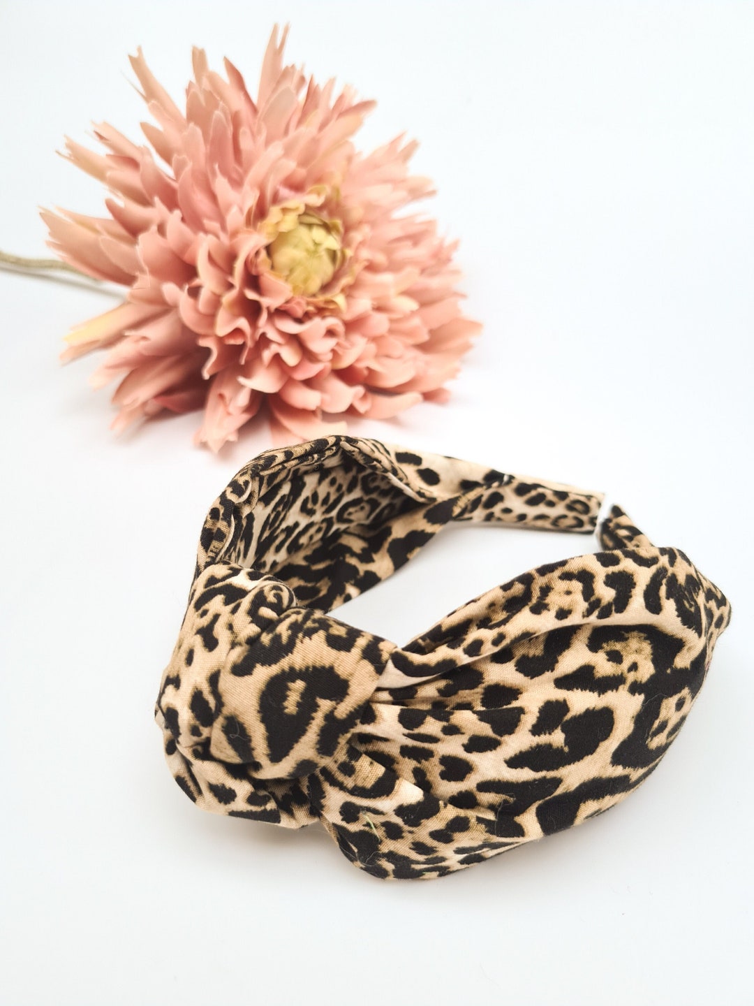 Leopard Print Knot Headband,turban Hair Band for Women,animal Print