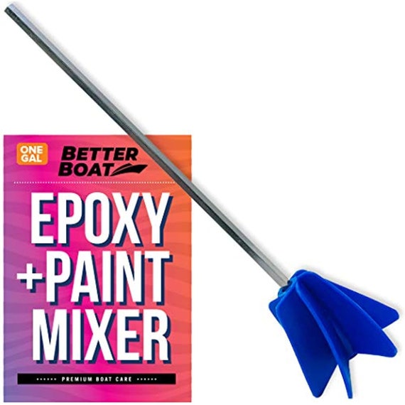 Better Boat Epoxy Mixer and Paint Mixer Drill Attachment 