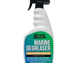 Marine Degreaser Black Streak Remover Fiberglass and Engine Degreaser Cleaner Boat and Automotive