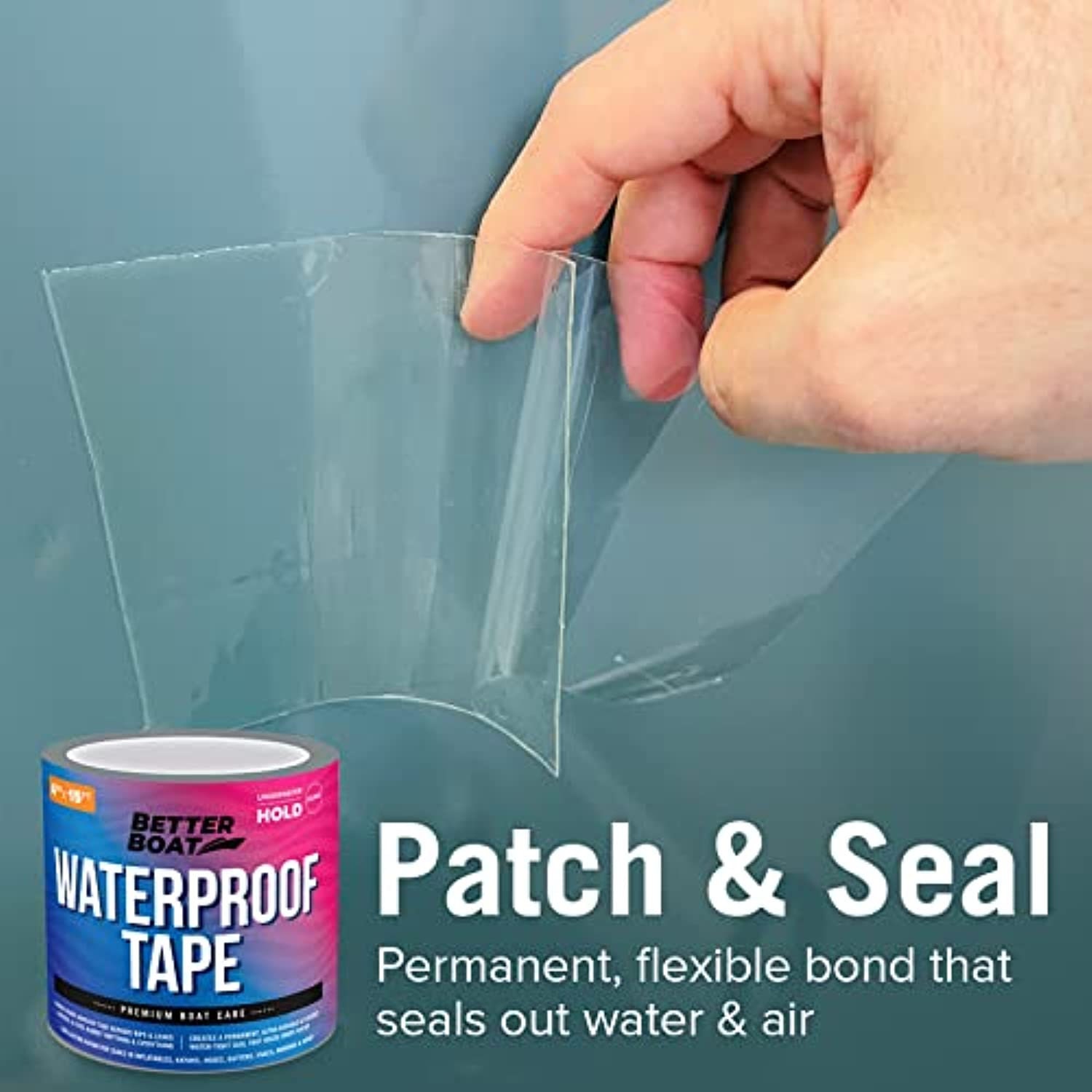 Clear Waterproof Tape for Leaks Thick Heavy Duty Water Proof Tape Sealing Marine Grade Outdoor