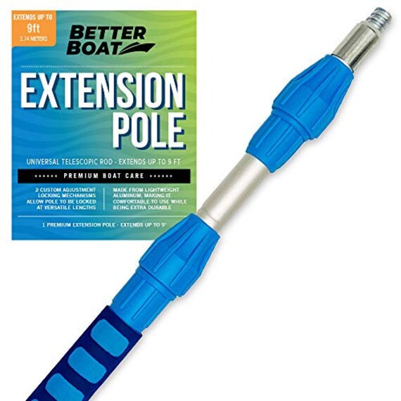 Better Boat Telescoping Pole Extendable Pole Deck Brush 3/4