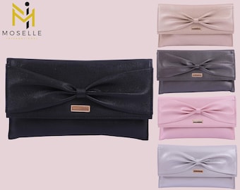 Moselle Beauty Accessories- Schleife Umhängetasche- Für Frauen- Leicht- Stilvoll- Klassisch- Elegant- Einzigartig