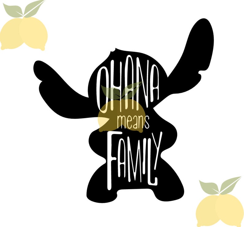 Download Ohana Means Family Stitch svg // Cricut Silhoutte SVG Craft | Etsy