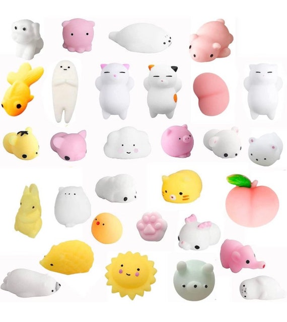 Mini Moji Fidget Toy Small Mochi Squishy Toys for Party Bag