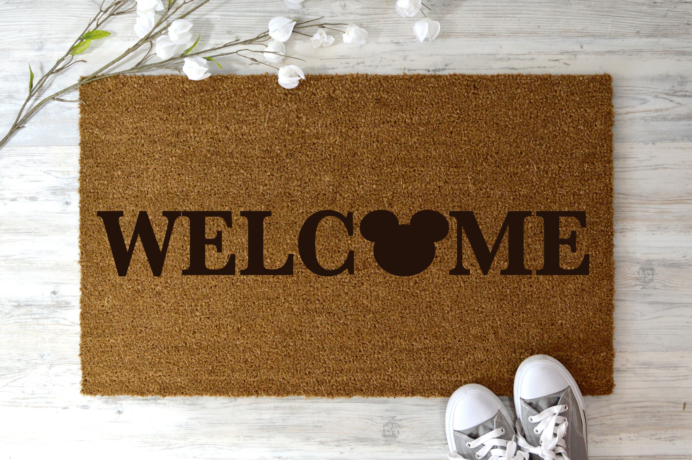 Disney Doormat Mickey Mouse Doormat Disney Gift Doormat Etsy UK