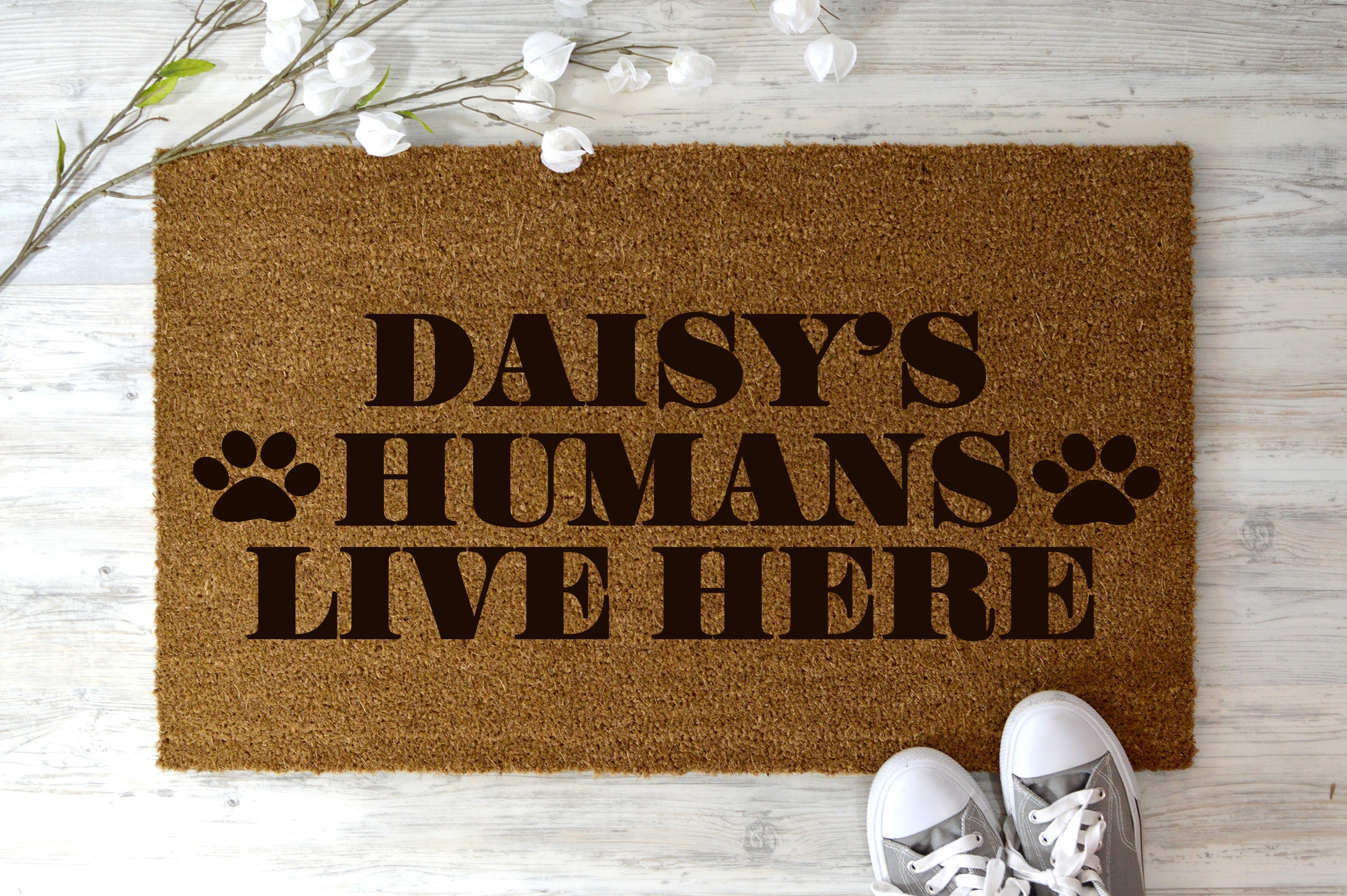 Custom Doormat Dog Doormat Personalised Doormat Dog Owner Etsy UK